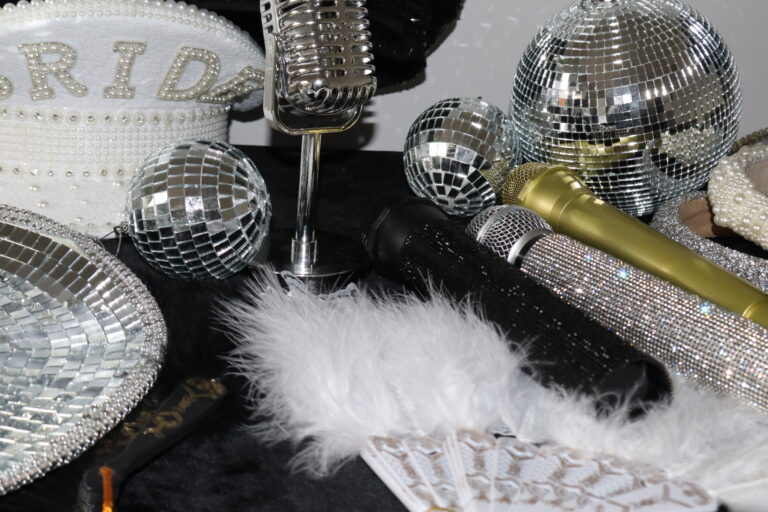 Photo Booth Wedding Props Christchurch Canapés and confetti